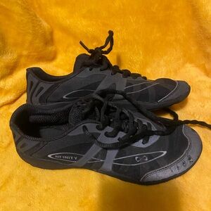 NFINITY Black and Gray Vengeance Shoes